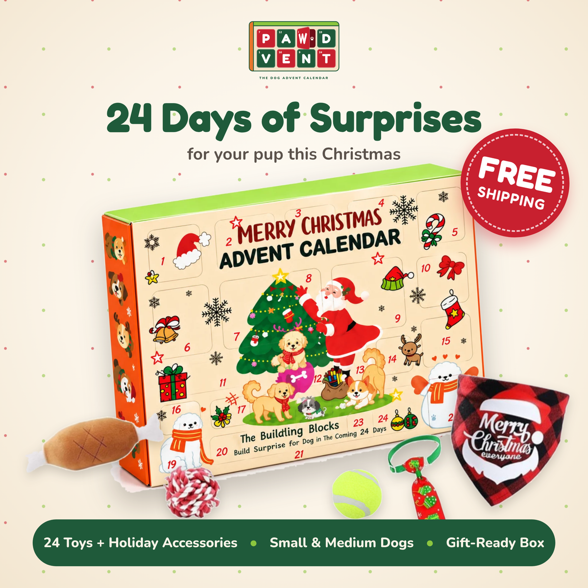 Christmas Pet Surprise Blind Box Toys
